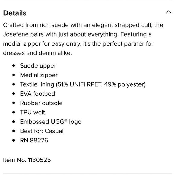 UGG Josefene Cuff Boots NEW! - Picture 10 of 10